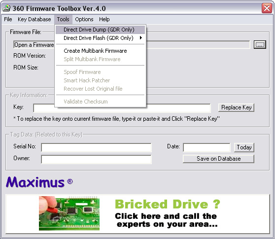 360 Firmware Toolbox drive dump menu.PNG