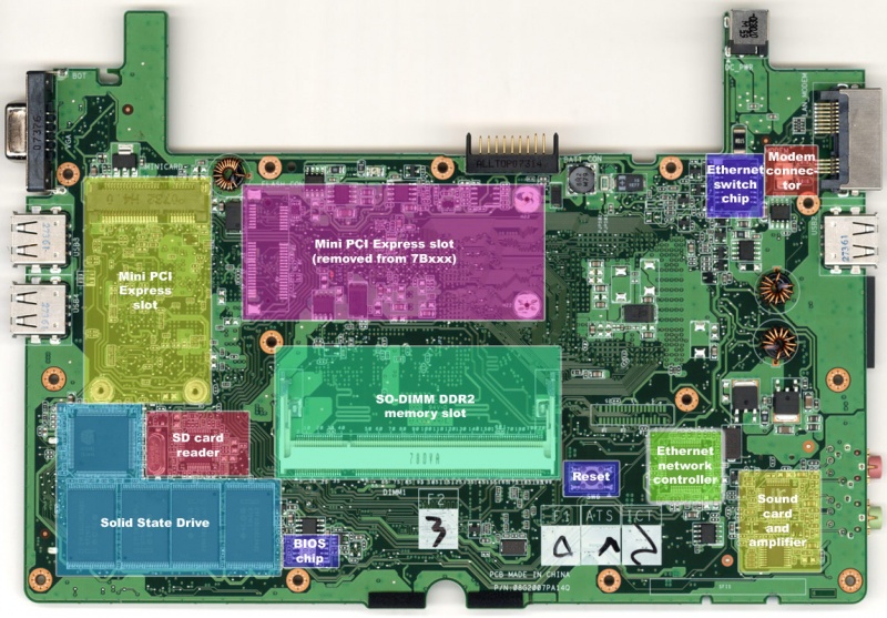 X101ch asus схема